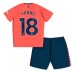 Everton Ashley Young #18 Dětské Oblečení Venkovní Dres 2023-24 Krátkým Rukávem (+ trenýrky)
